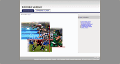 Desktop Screenshot of cowapaleague.org